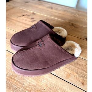 UGG Dark Brown Discoquette Women's Slide Slippers Size 9